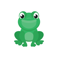Cute frog icon