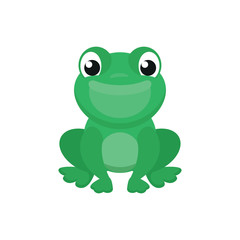 Cute frog icon