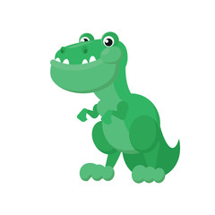 Green dinosaur icon