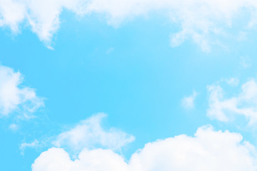 blue sky and clounds background