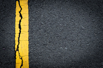 asphalt crack background.