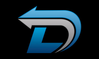 d logo