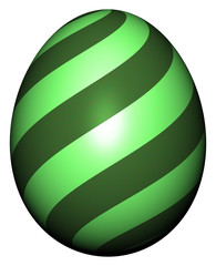 3D Bild - Ei bemalt - Osterfest