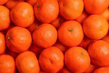 Mandarin orange background.