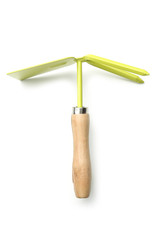 Garden tool on white background