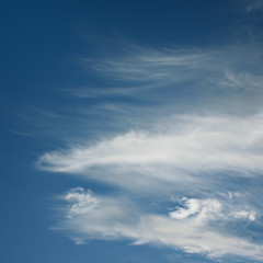 Blue Sky with Light Clouds