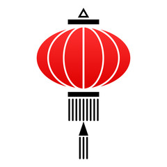 Chinese lantern icon