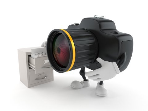 Camera character with archive