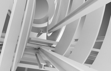 Obraz premium abstract atchitecture background . 3d illustration