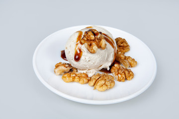 Icecream With Nuts