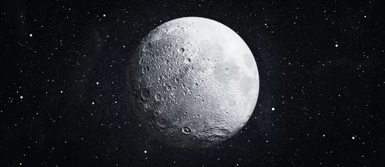 Photo sur Plexiglas Univers lune