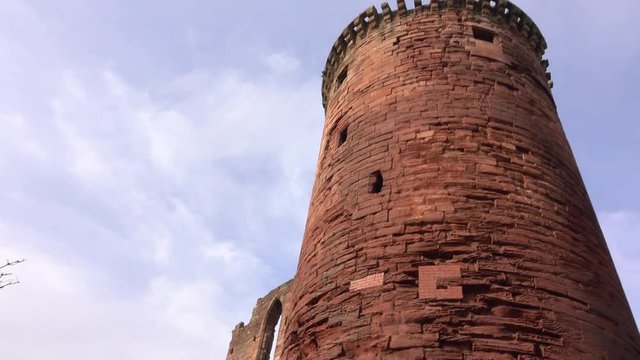 Bothwell Castle near Uddingston in Scotland.