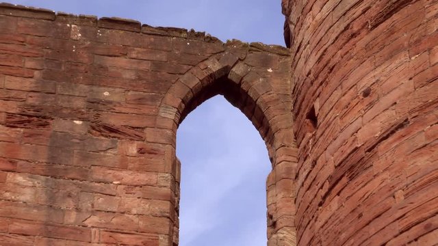 Bothwell Castle near Uddingston in Scotland.