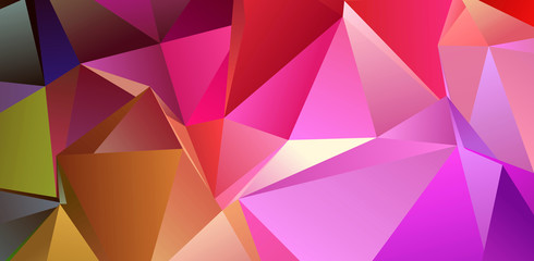 Obraz premium triangular background