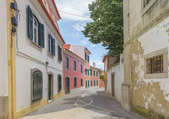 Rua da Saudade in Cascais. Portugal