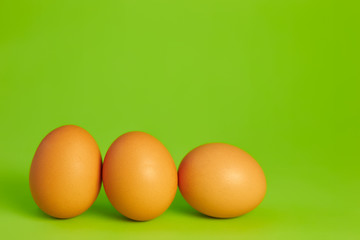 chicken eggs