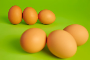 chicken eggs