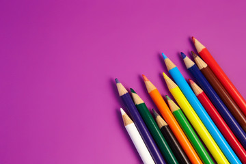 colored pencils