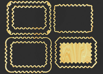 set of vintage frames