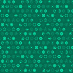 Seamless pattern with Islamic symbols Islamic stars Rub el Hizb for your design