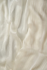 white silk background