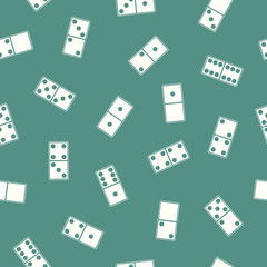 Seamless pattern with Dominoes for your design