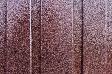 Fototapeta premium Brown hammer paint (also known as hammertone) background