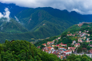 Village in the mountain