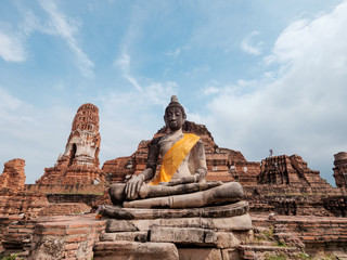 Buddha Statue in Wat Mahathat