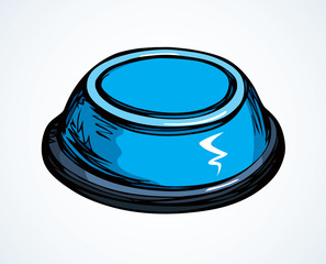 Button. Vector drawing
