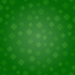 St. Patrick's Day, Green background by a St. Patrick's Day - Illustration - Illustration