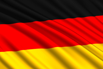 waving flag background