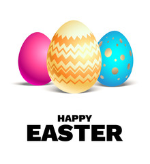 Easter painted eggs