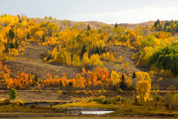 Scenic Wyoming SouthEast of Grand Tetons National Park