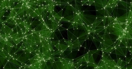 Background Abstract Dynamic Plexus Futuristic Technology. 3d render