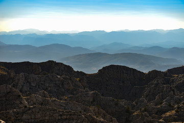 creepy and wild mountain landscapes