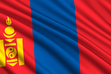 waving flag background