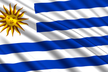 waving flag background