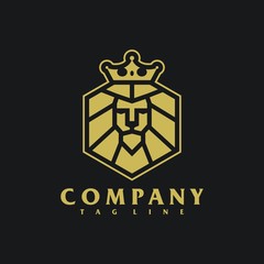 lion king logo design
