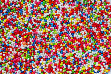 close up of colorful candy background.