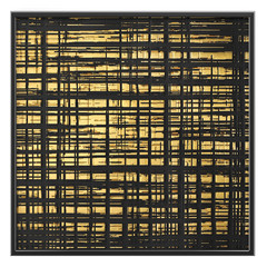 3D wall art, paintings with gold leaf	