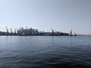 Marine Industrial Commercial Port Seascape