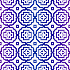 Modern geometric Seamless Pattern. Decorative Texture For Wallpaper, Invitation, Fabric. Vector Illustration. Purple Color.