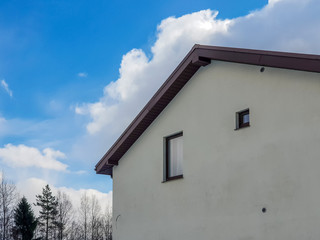 Country house. Facade