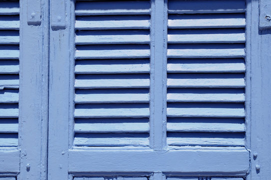 PERSIENNE bleue