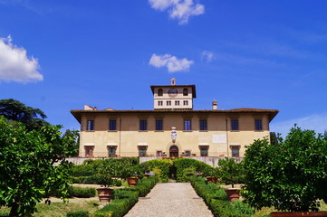 Fototapeta na wymiar Villa Petraia, Florence, Italy
