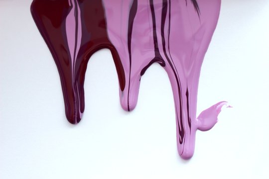 beautiful woman paint makeup foundation cream cosmetics nail polish paper repair color red pink liquid thick burgundy pattern drawing color art art white tint