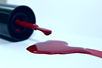 paint wine color burgundy texture liquid glossy jar glass makeup beauty fashion art jet thick puddle glamor modern pink red blood blot warm water black glitter brush woman