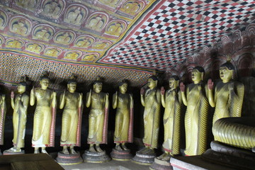 Buddha in Cave, Sri Lanka