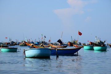 Fototapeta premium Fishing boat in the sea
